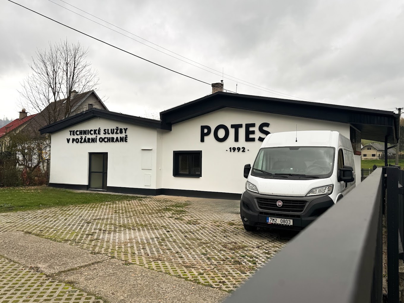 Budova POTES s.r.o. — Technické služby v požární ochraně